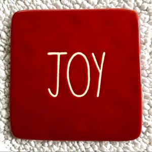 NWOT Rae Dunn Christmas Joy Trivet Hotplate